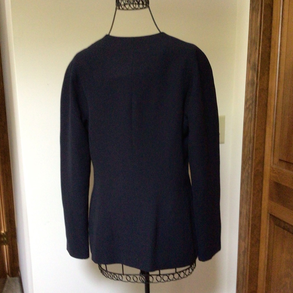 Vintage Bill Blass jacket, 6P, Navy - Picture 6 of 8